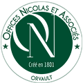 Logo SAS OFFICE NICOLAS, NOTAIRES ASSOCIÉS